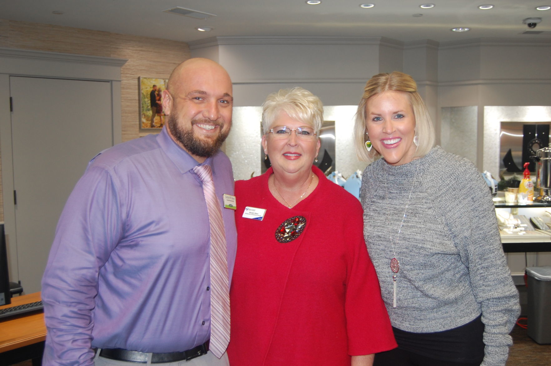 Justin Boyd, Wendy Olson, Laura Ewan